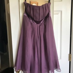 After Six Purple Bridesmaids Dress